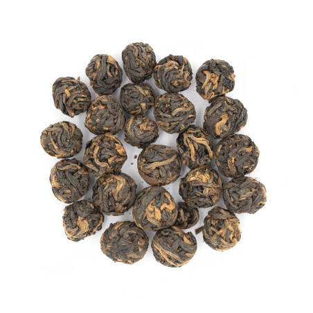 Thé noir au jasmin bio - Jasmine Golden Pearls - Perles de jasmin Thé noir au jasmin bio - Jasmine Golden Pearls - Perles de jasmin