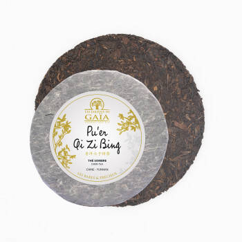 Organic pu'er tea - Galette Pu'er Qi Zi Bing