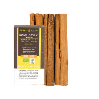 Organic Ceylon cinnamon sticks