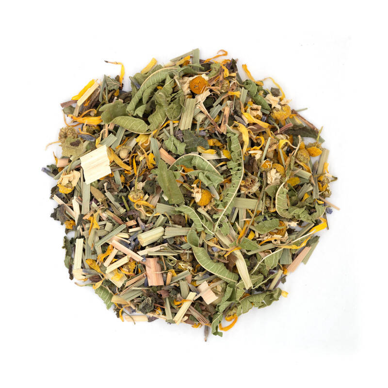 Infusion de plantes bio apaisante - Prends ton temps