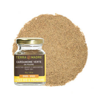 Organic green cardamom powder