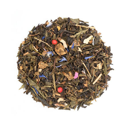 Flavoured green tea with pineapple and tulsi - Holy pineapple! Flavoured green tea with pineapple and tulsi - Holy pineapple!
