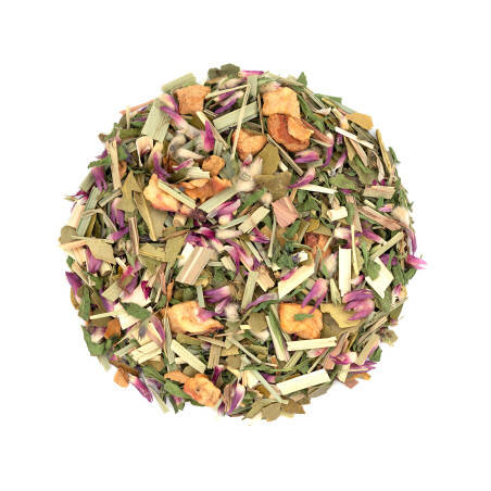 Stimulating and draining herbal tea with mate - Vitality Stimulating and draining herbal tea with mate - Vitality