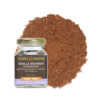 Vanille Bourbon de Madagascar en poudre bio - 10 g