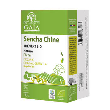 Infusettes thé vert de Chine bio - Sencha Chine