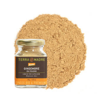Gingembre en poudre certifié Demeter - 30 g