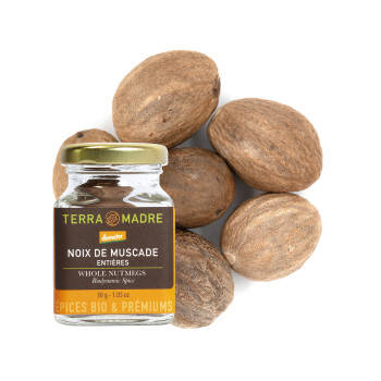 Whole Demeter nutmegs - 30 g
