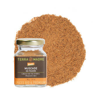 Demeter-certified nutmeg powder - 40 g