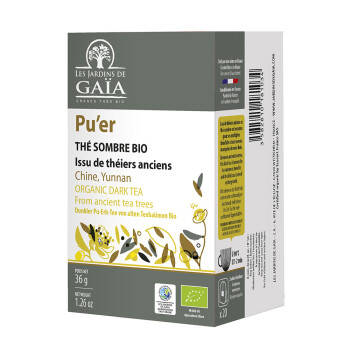 Organic dark tea infusettes - Pu'er