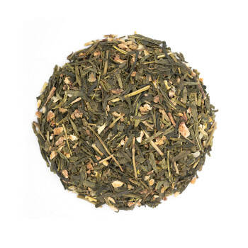 Green tea with Japanese yuzu - Organic green tea with yuzu