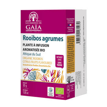 Infusettes de rooibos aux agrumes bio - Rooibos Agrumes