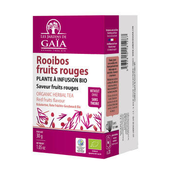 Infusettes de rooibos aux fruits rouges bio - Rooibos Fruits rouges