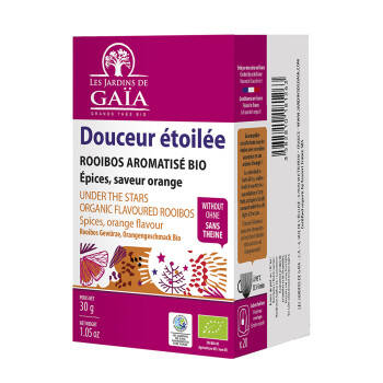 Infusettes de rooibos aux épices à l'orange bio - Douceur étoilée