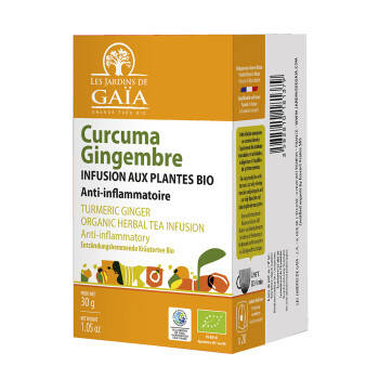 Herbal infusions with anti-inflammatory properties