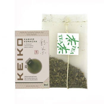 Infusettes thé vert japonais de pénombre bio - Kabusé Konacha