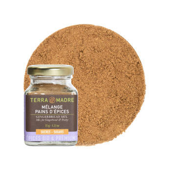 Mélange d'épices bio pour pain d'épices
