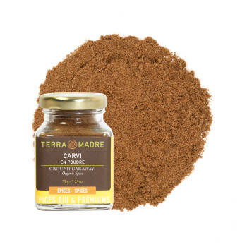 Organic caraway powder