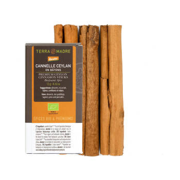 Cannelle en bâton certifiée Demeter