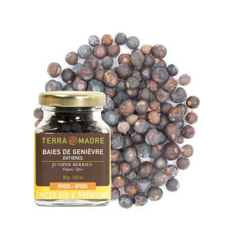 Baies de genièvre entières bio