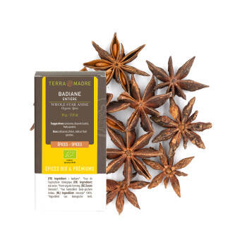 Badiane entière bio - Anis étoilée