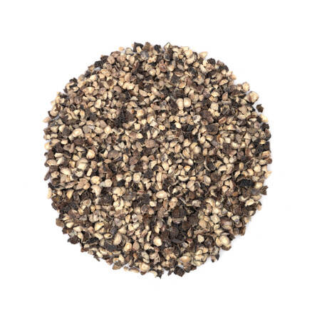 Poivre noir de Malabar concassé bio Poivre noir de Malabar concassé bio