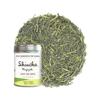 Organic green tea Shincha from Japan 2024 - Shincha Miyazaki