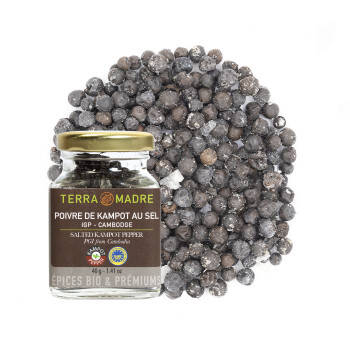 Poivre de Kampot au sel bio