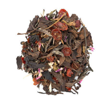 Mélange de thés aromatisé mirabelle et fève tonka - Un thé pour Elles Mélange de thés aromatisé mirabelle et fève tonka - Un thé pour Elles