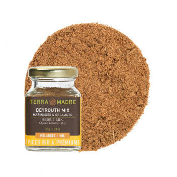 Mélange d'épices bio pour marinades et grillades - Beyrouth Mix