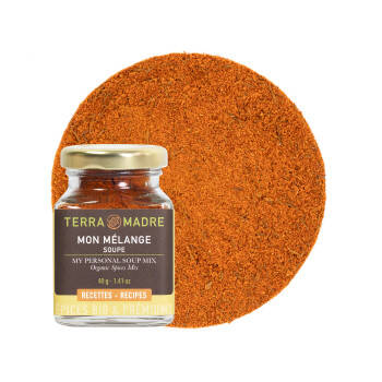 Organic spice blend for soup