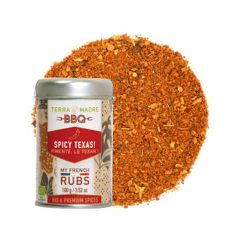 Organic barbecue spices - Spicy Texas!