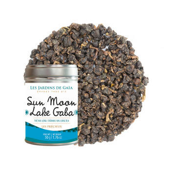 Thé oolong bio / Thé wulong bio Taïwan - Sun Moon Lake Gaba Wulong