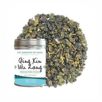 Thé oolong bio / Thé wulong bio de Taïwan - Qing Xin Wu Long