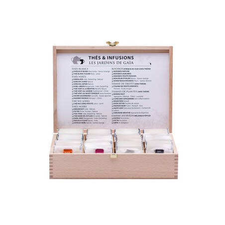 Coffret Infusettes Plein - 12 compartiments Coffret Infusettes Plein - 12 compartiments