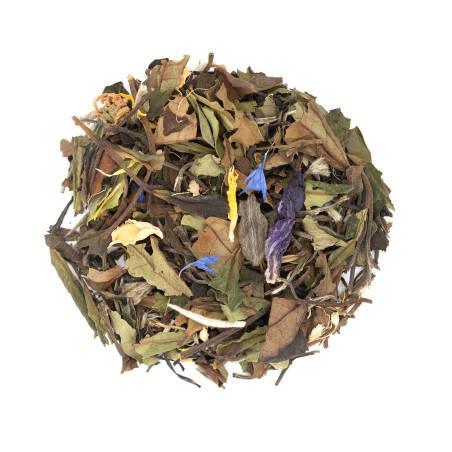 Organic white tea with ginger and vanilla flavour - Gaïa's daydream Organic white tea with ginger and vanilla flavour - Gaïa's daydream
