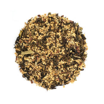 Organic green tea with elderflowers and raspberry - Fruits of Wisdom