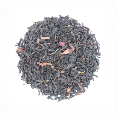 Thé noir bio saveurs myrtille et cassis - Hymne à la terre Thé noir bio saveurs myrtille et cassis - Hymne à la terre