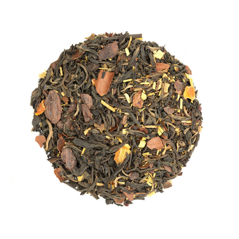Organic black tea with orange, licorice, cocoa - Perfume of Resistance