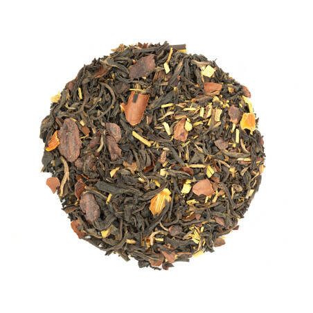 Organic black tea with orange, licorice, cocoa - Perfume of Resistance Organic black tea with orange, licorice, cocoa - Perfume of Resistance