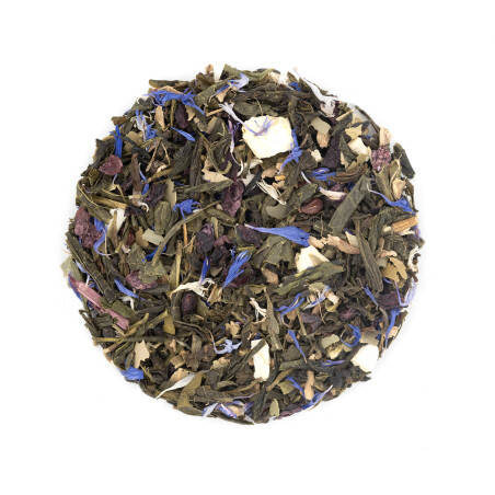 Organic green tea with fig and almond flavours - Instants divins Organic green tea with fig and almond flavours - Instants divins