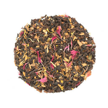 Organic black tea with spices and bergamot - Between heaven and earth