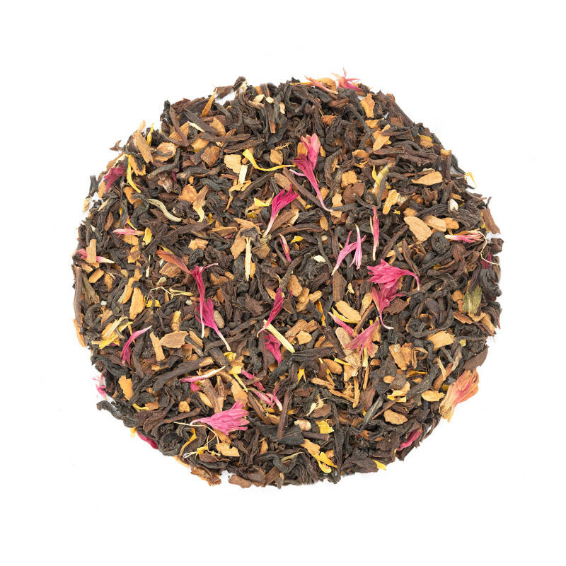 Organic black tea with spices and bergamot - Between heaven and earth