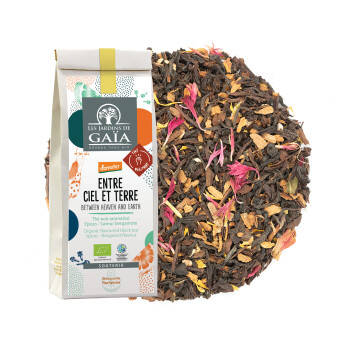 Thé noir bio aux épices et à la bergamote - Entre ciel et terre