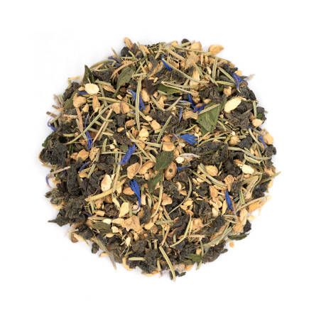 Organic oolong tea with lemon and mint - A Tea for the ocean Organic oolong tea with lemon and mint - A Tea for the ocean
