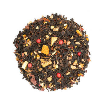 Black tea with honeybush, tonka bean and chili - Light my fire