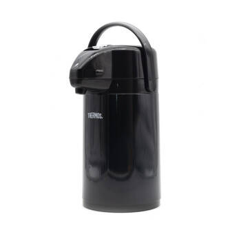 Pichet à pompe isotherme noir 1.3 L avec levier