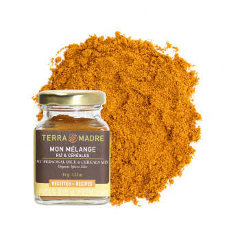 Mélange d'épices bio pour le riz & les céréales