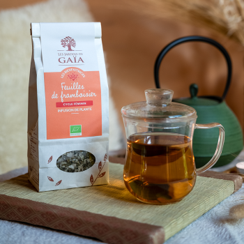 Herbal tea to relieve the female cycle - Raspberry leaves