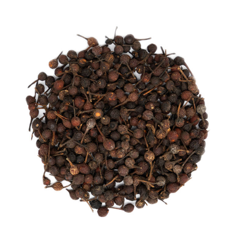Poivre noir Voatsiperifery sauvage en grain de Madagascar bio