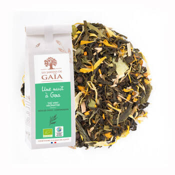 Thé vert à la noix de coco et au lemongrass - Une nuit à Goa